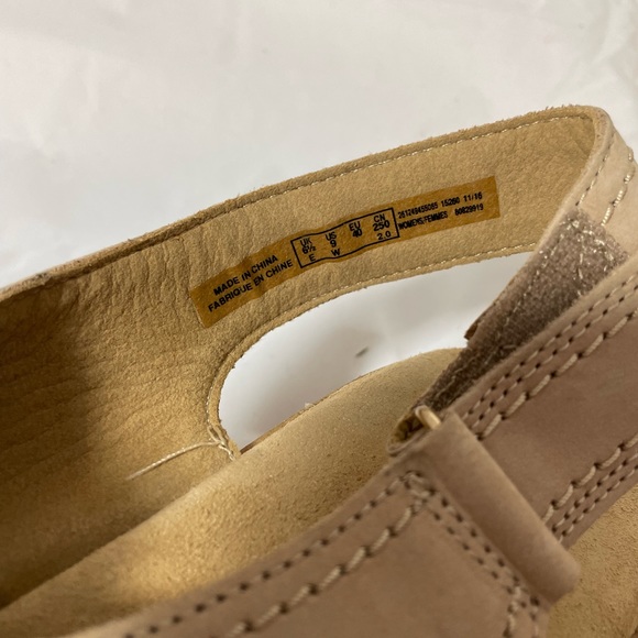 Clarks Giselle Beach Wedge Sandal in Tan Women's Size 6.5 - Picture 5 of 5